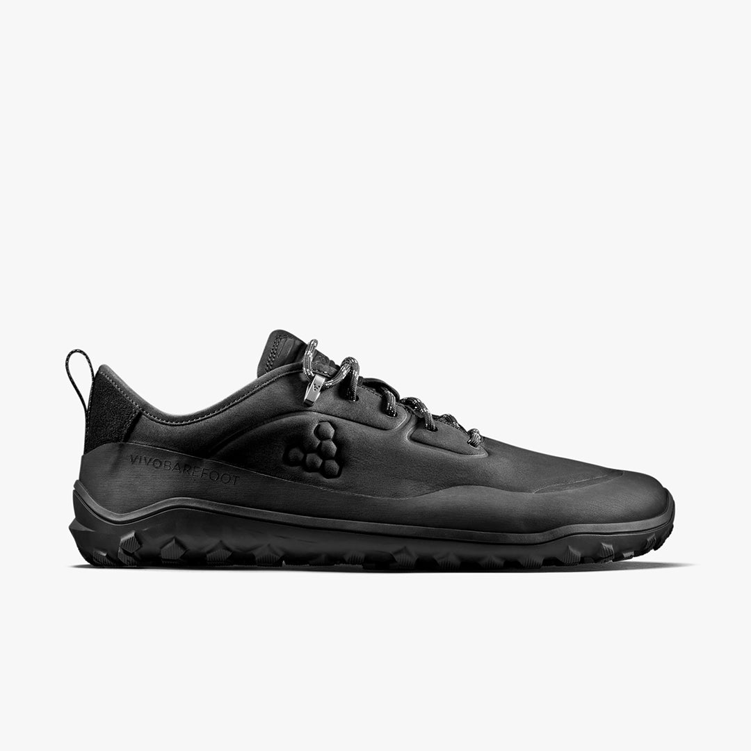 TRACKER LEATHER LOW MENS OBSIDIAN