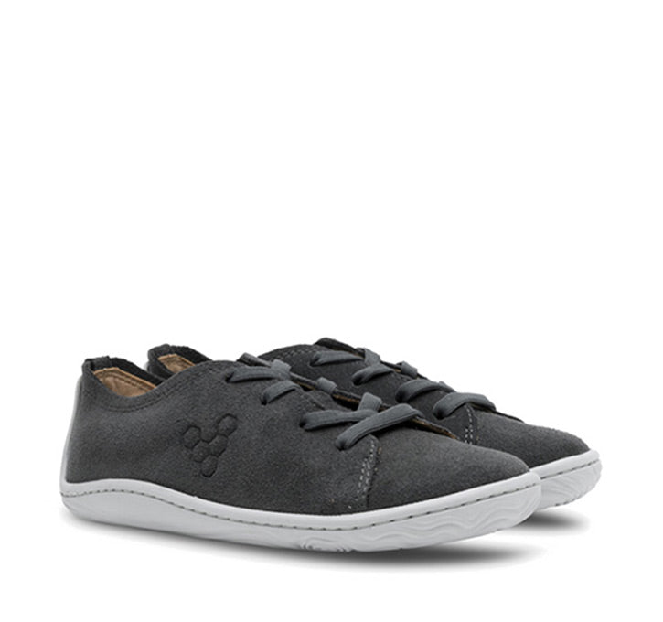 ADDIS JUNIORS CHARCOAL SUEDE