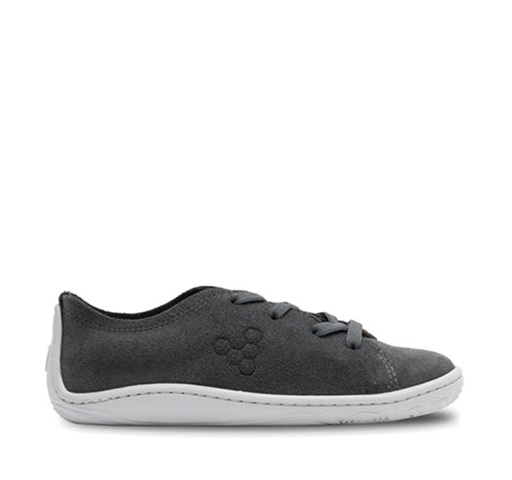 ADDIS JUNIORS CHARCOAL SUEDE